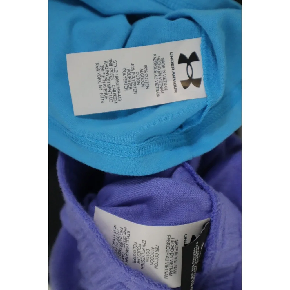 Under Armour Little Girls‎ Rainbow Wordmark Tank and Shorts Set - Blue Surf - 6